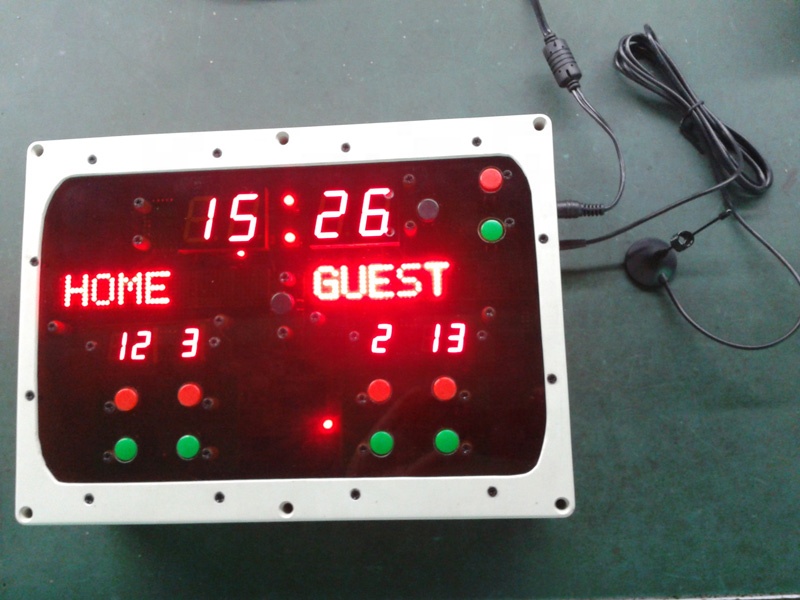 Table Tennis Scoring - لوحة تسجيل LED لكرة القدم الرقمية