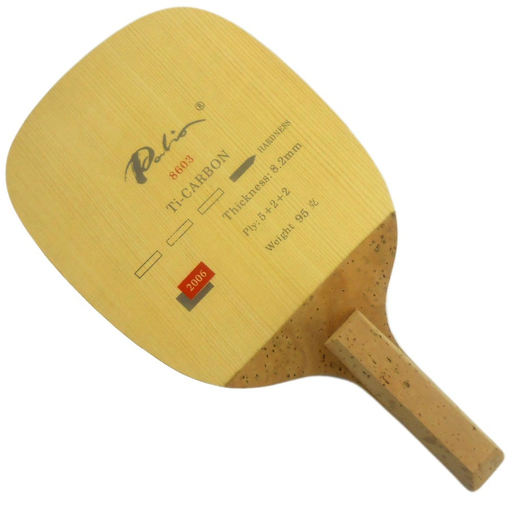 Table Tennis Japanese - باليو-الكربون التيتانيوم مضرب تنس الطاولة بليد