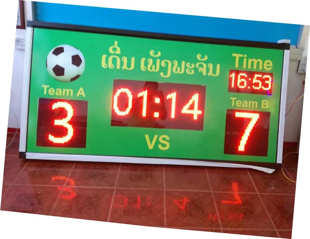 لوحة تسجيل LED لكرة القدم الرق - مراجعة Table Tennis Scoring وسعره