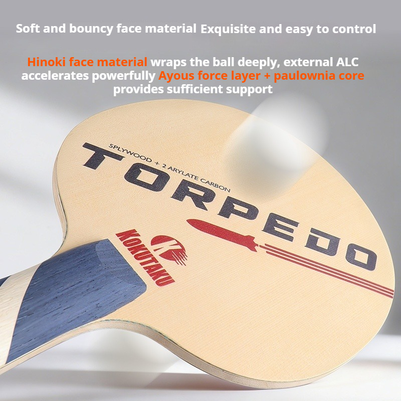 مضرب تنس الطاولة KOKUTAKU TORP - مراجعة Table Tennis Training وسعره