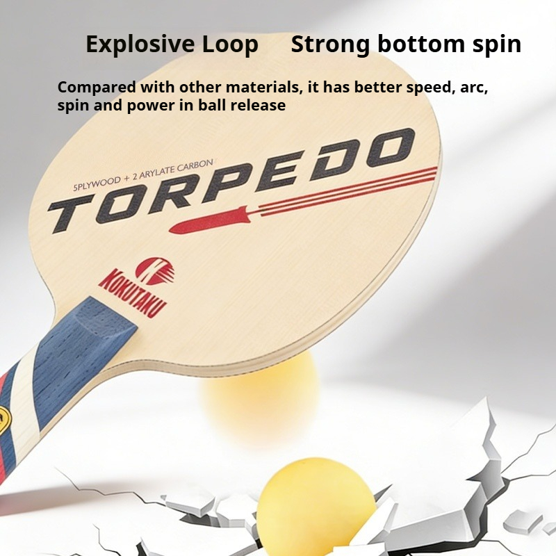 مضرب تنس الطاولة KOKUTAKU TORP - مراجعة Table Tennis Training وسعره