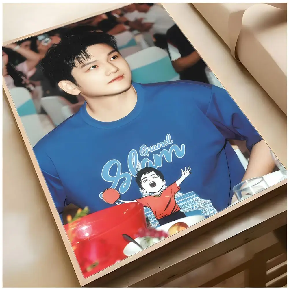 ملصق لاعب تنس الطاولة النجم ال - مراجعة Table Tennis Zhendong وسعره